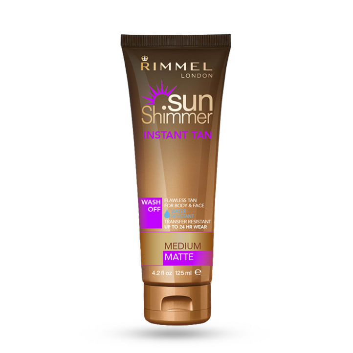 Rimmel Sun Shimmer Instant Tan Matte Medium 125mL
