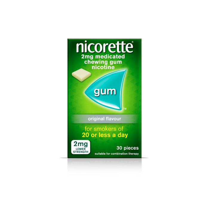 Nicorette Gum Classic 2mg 30 Pack