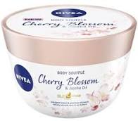 Nivea Body Soufflé Moisturizing Cream Cherry blossom jojoba oil 200 ml