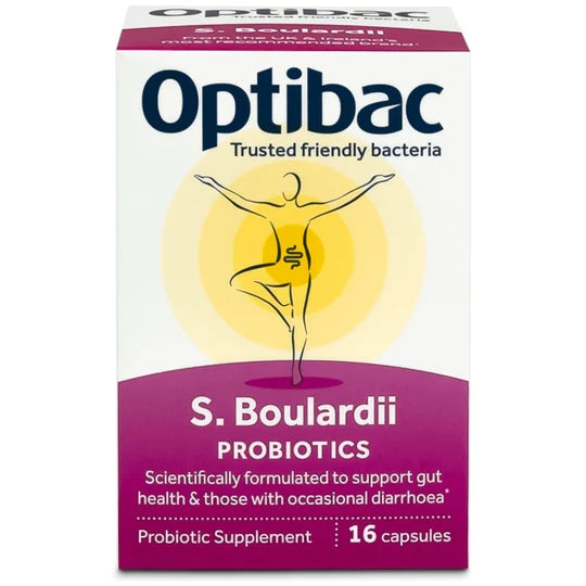 Optibac Saccharomyces Boulardii Bowel Calm (16 Capsules)