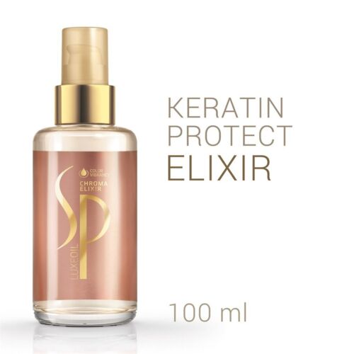 WELLA- SP Luxe Oil Chroma Elixir (Luminous Keratin Protection) 100ml/3.4oz