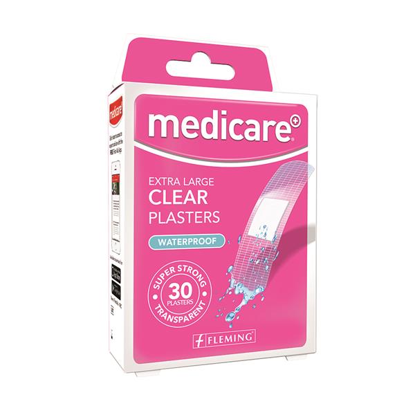 Medicare Extra Large Clear Plasters Waterproof