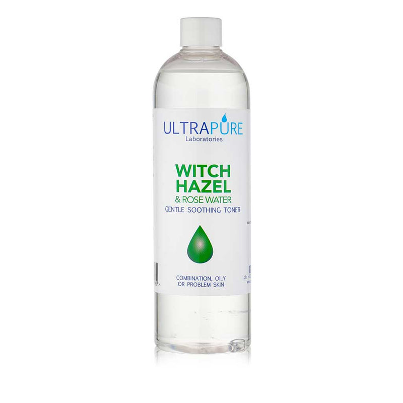 WIitch hazel & Rose water toner - Ultrapure (500ML)